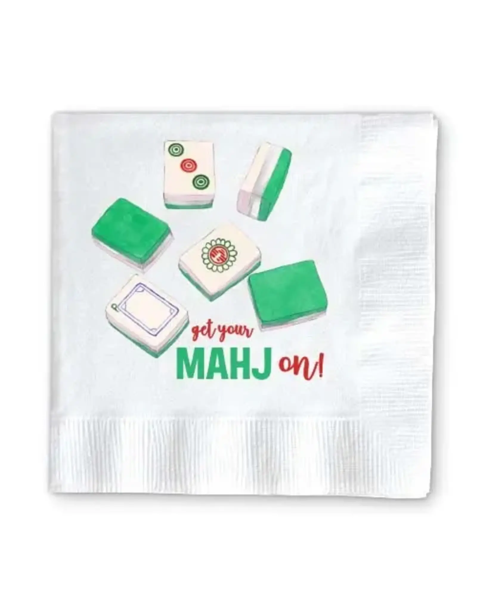 MAHJONG COCKTAIL NAPKINS