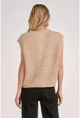 SLVLSS BUTTON DETAIL SWEATER CARDIGAN