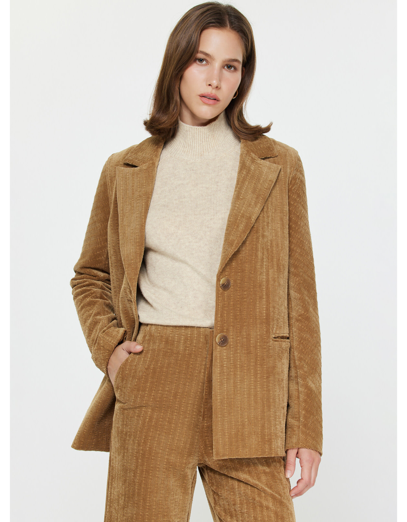 CODUROY JACKET W/ WELT POCKET