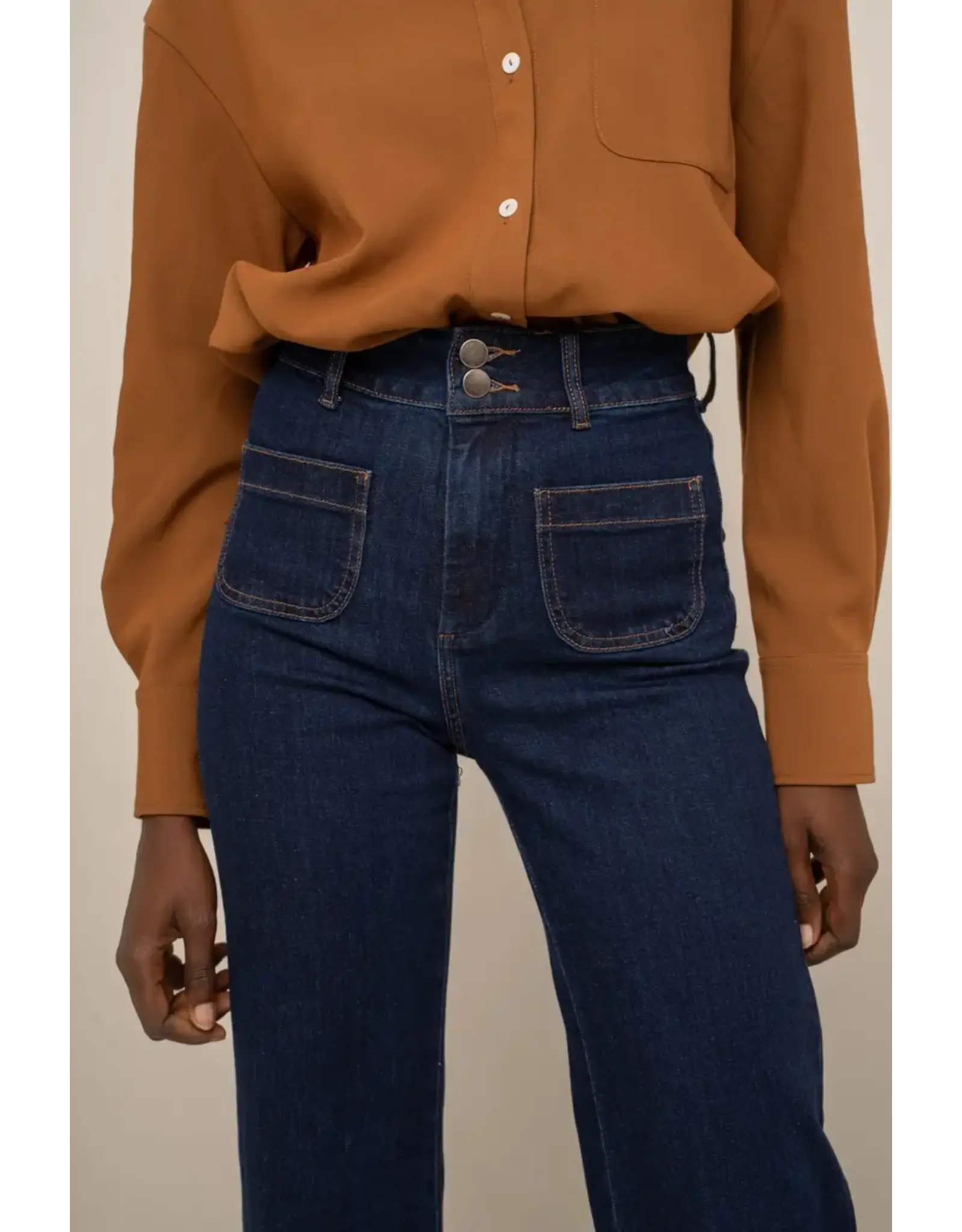 HIGH WAIST FLARE JEAN