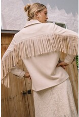 SUEDE FRINGE JACKET