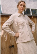 SUEDE FRINGE JACKET