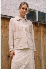 SUEDE FRINGE JACKET