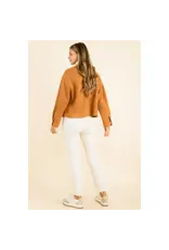 SUEDE BUTTON UP JACKET