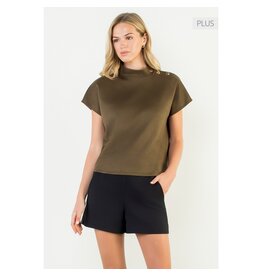 SSLV SUEDE TOP