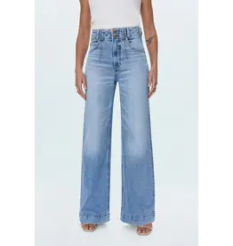 LANA DBL BUTTON HIGH RISE WIDE LEG