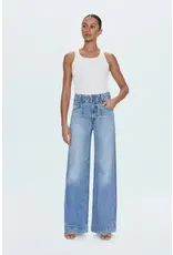 LANA DBL BUTTON HIGH RISE WIDE LEG