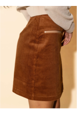 CORDUROY MINI SKIRT