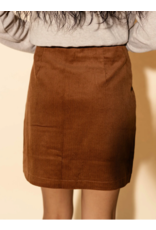CORDUROY MINI SKIRT