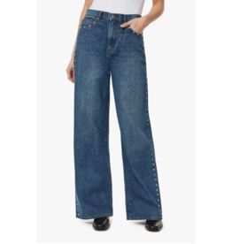 WIDE LEG STUDDED SLOUCH JEAN