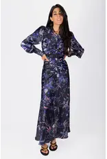 YAKIRA BELLA AUDRY DRESS LSLV RUSHED WAIST