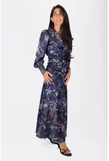 YAKIRA BELLA AUDRY DRESS LSLV RUSHED WAIST