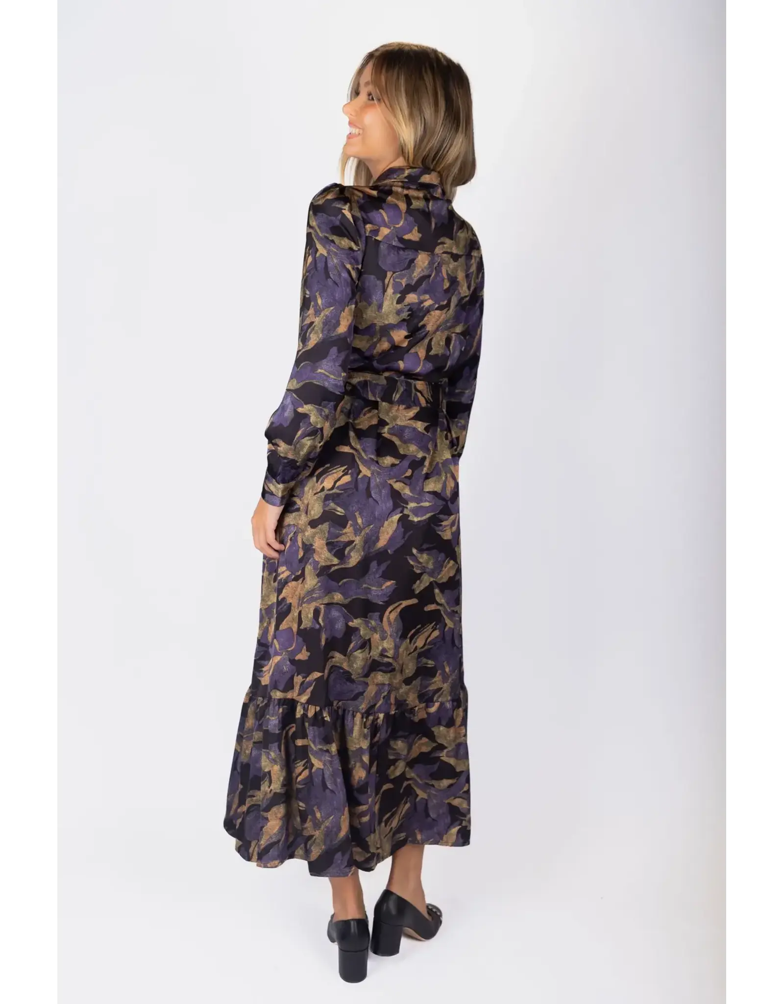 YAKIRA BELLA LEXI DRESS LSLV W/BELT
