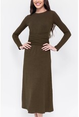YAKIRA BELLA SARAH DRESS KNIT W/BELTED WAIST