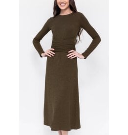 YAKIRA BELLA SARAH DRESS KNIT W/BELTED WAIST