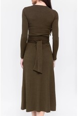 YAKIRA BELLA SARAH DRESS KNIT W/BELTED WAIST