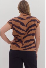 ANIMAL PRINT VEST
