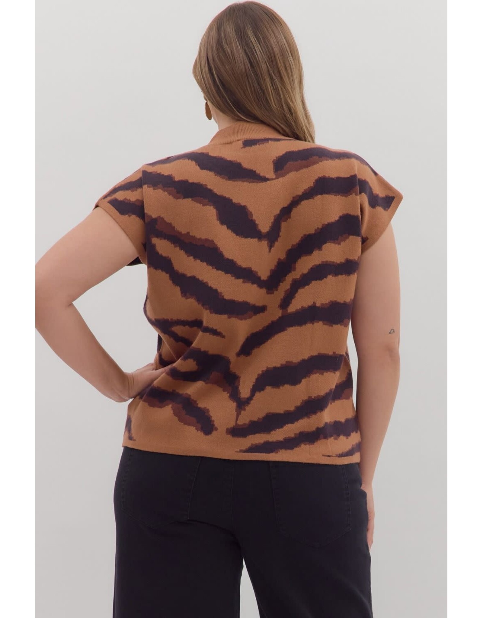 ANIMAL PRINT VEST