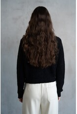 SEQUINED SWEATER CARDIGAN