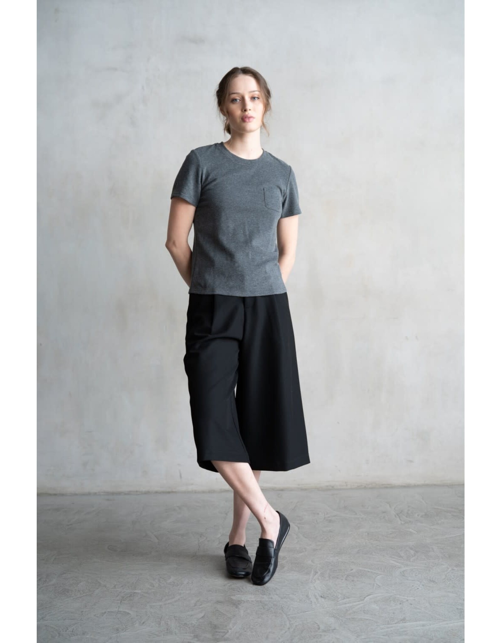 CREW NECK TSHIRT W/POCKET