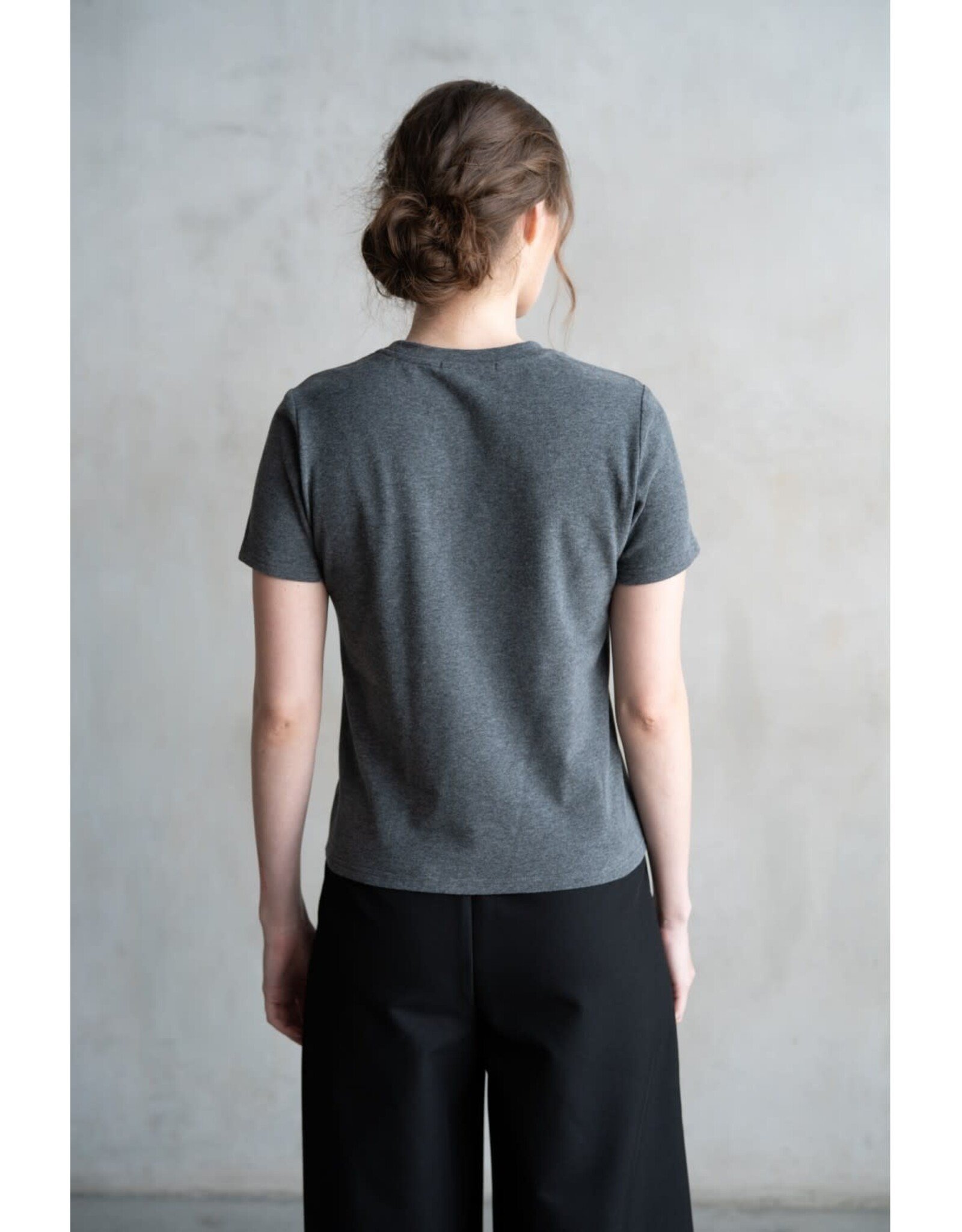 CREW NECK TSHIRT W/POCKET