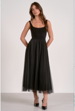 TANK W/TULLE SKIRT MAXI