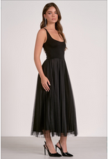 TANK W/TULLE SKIRT MAXI