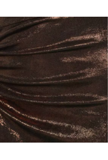 MIDI CAP SLEEVE METALLIC DRESS