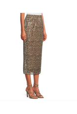 CHEETAH PRINT SEQUIN SKIRT