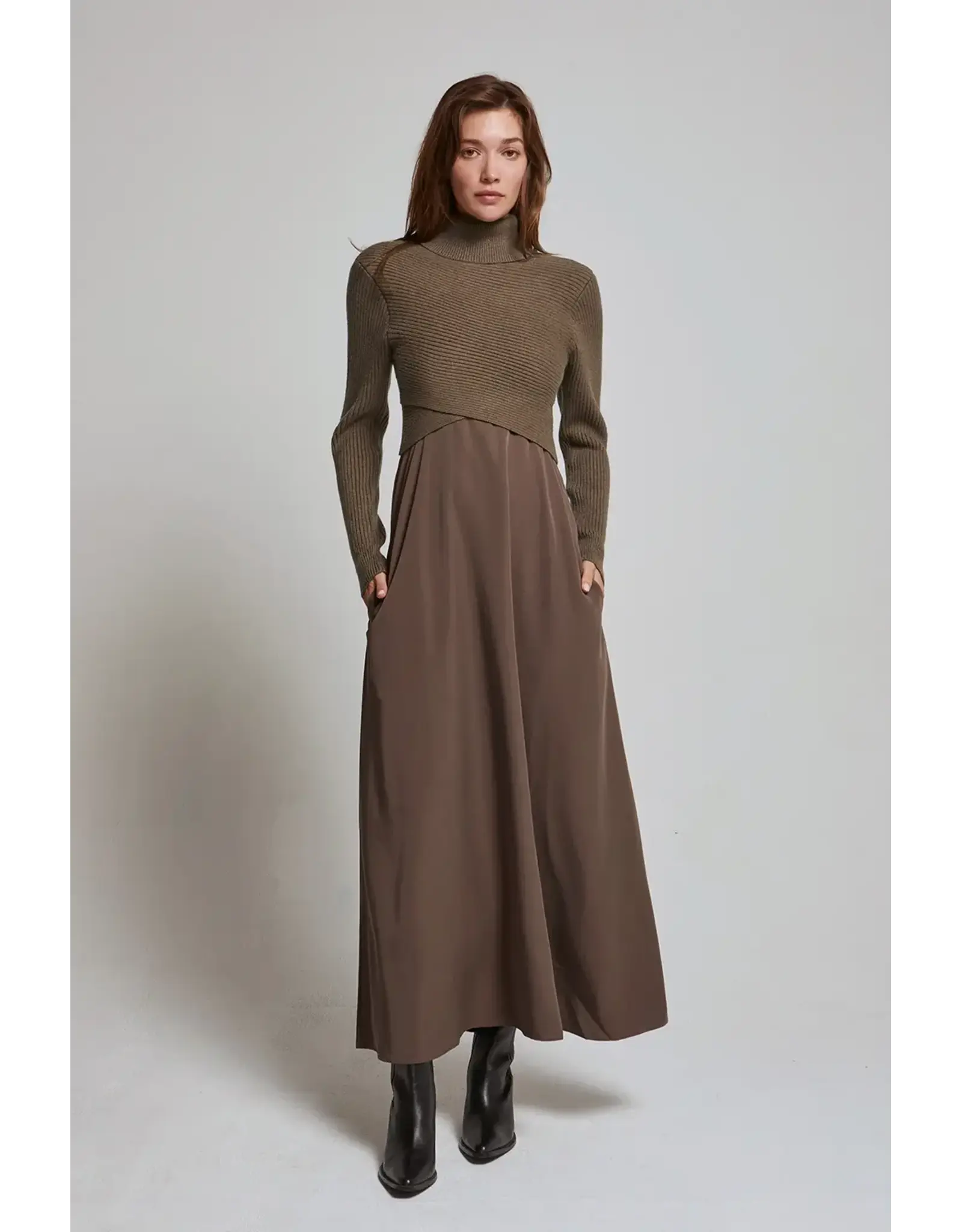 BROOKS DRESS AND SWEATER TWO PIECE SET