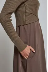 BROOKS DRESS AND SWEATER TWO PIECE SET