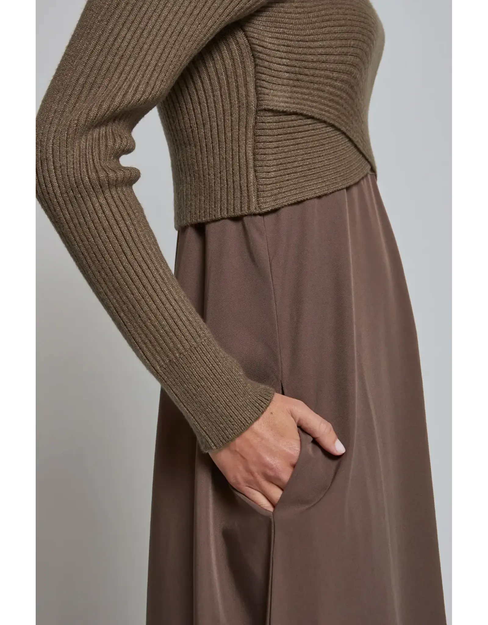 BROOKS DRESS AND SWEATER TWO PIECE SET