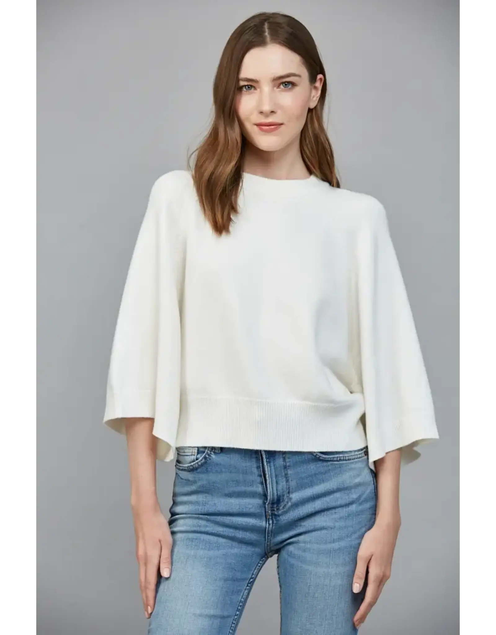 REGLAN SSLV CREW NECK SWEATER