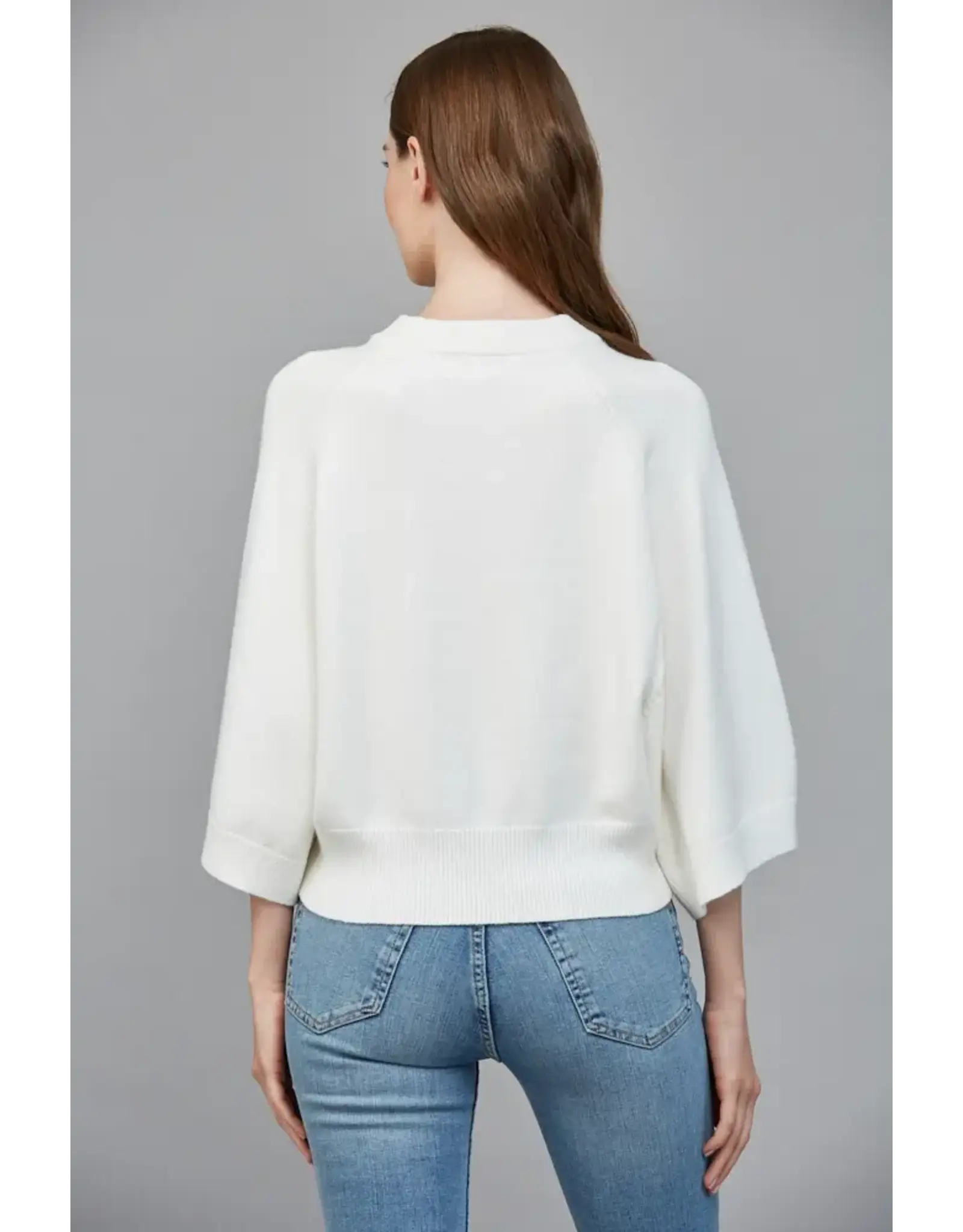 REGLAN SSLV CREW NECK SWEATER