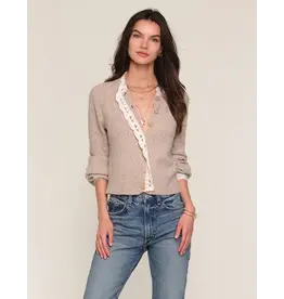 ELEANOR CARDI W/PEARL BUTTONS