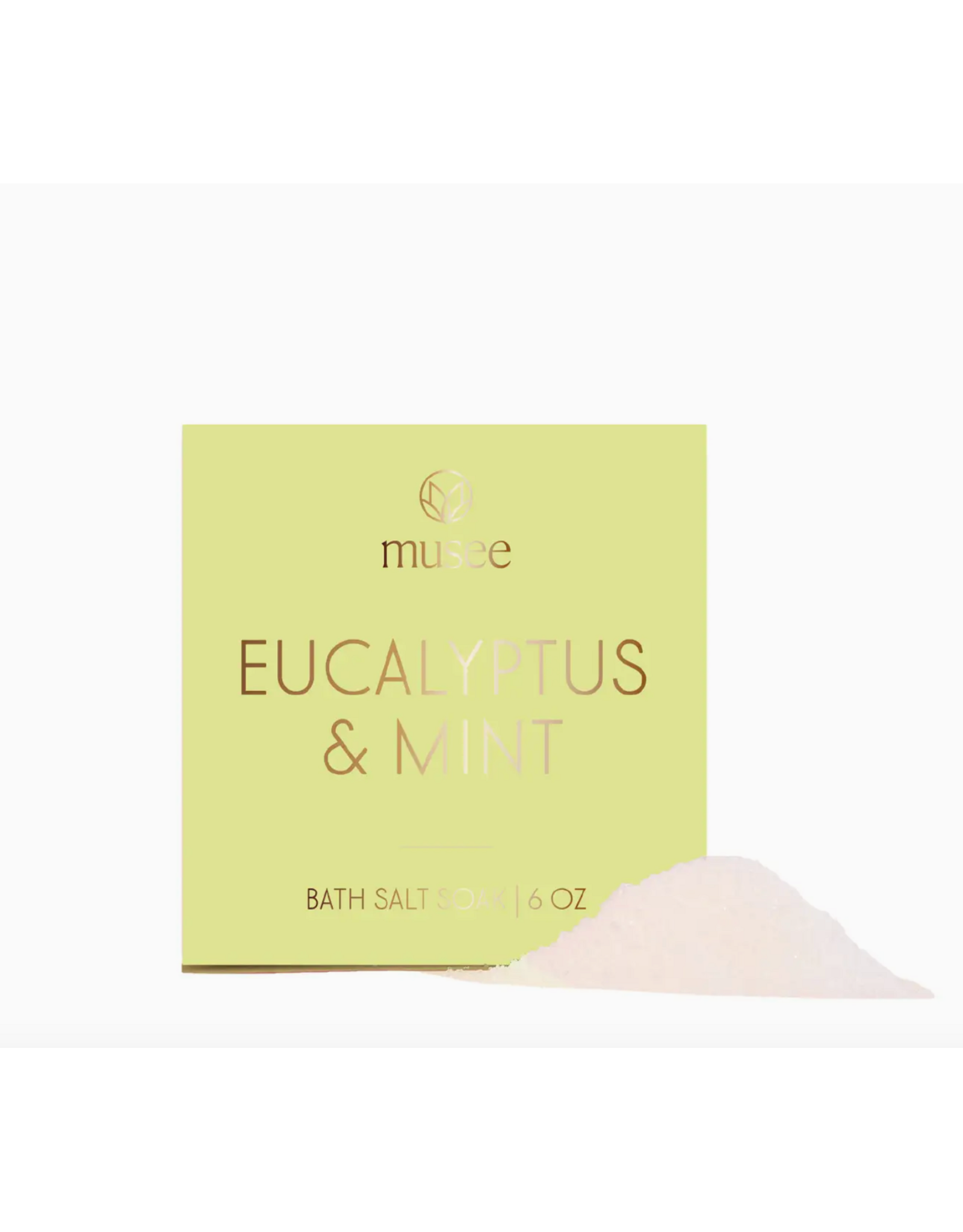 musee Eucalyptus & Mint Mini Bath Salt Soak