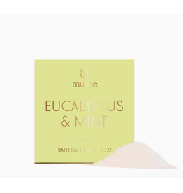 musee Eucalyptus & Mint Mini Bath Salt Soak