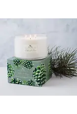 SOAP & PAPER FACTORY ROLAND PINE 3 WICK SOY CANDLE