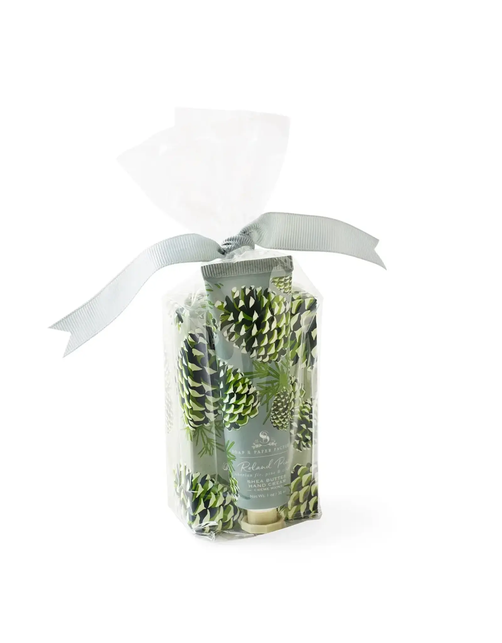 SOAP & PAPER FACTORY ROLAND PINE HAND CREAM & SOAP SET