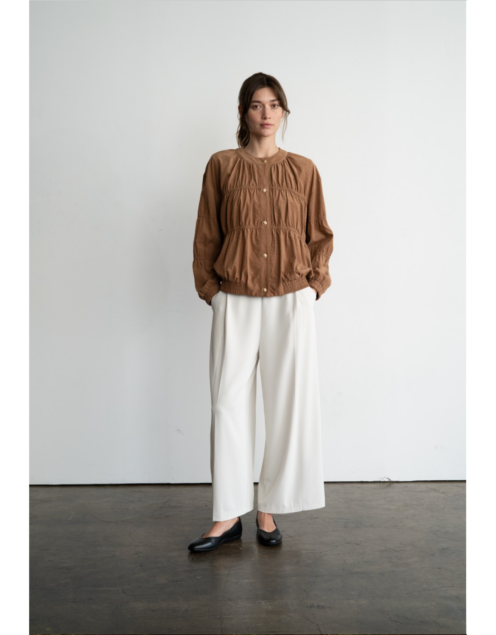 LIGHTWEIGHT SUEDE JACKET