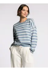 PRESTON SWEATER BLUE STRIPE