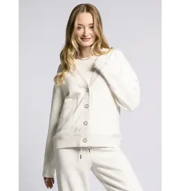 SERENITY FLEECE RELAXED CARDIGAN