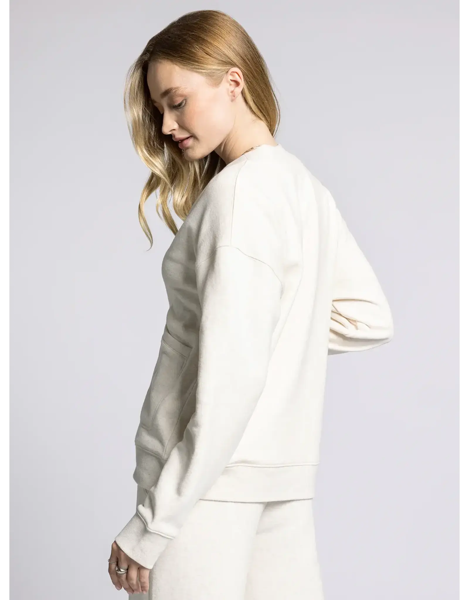 SERENITY FLEECE RELAXED CARDIGAN