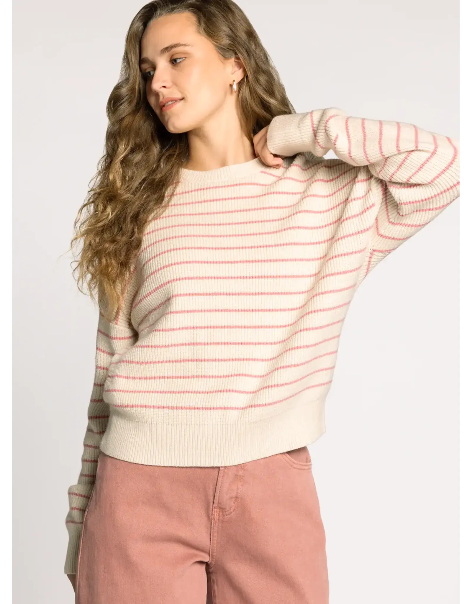 ELY STRIPED SWEATER