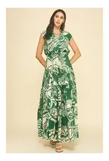 FLORAL TIERED MAXI DRESS