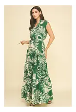 FLORAL TIERED MAXI DRESS