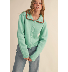 COLLAR DETAIL SWEATER