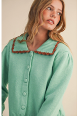 COLLAR DETAIL SWEATER