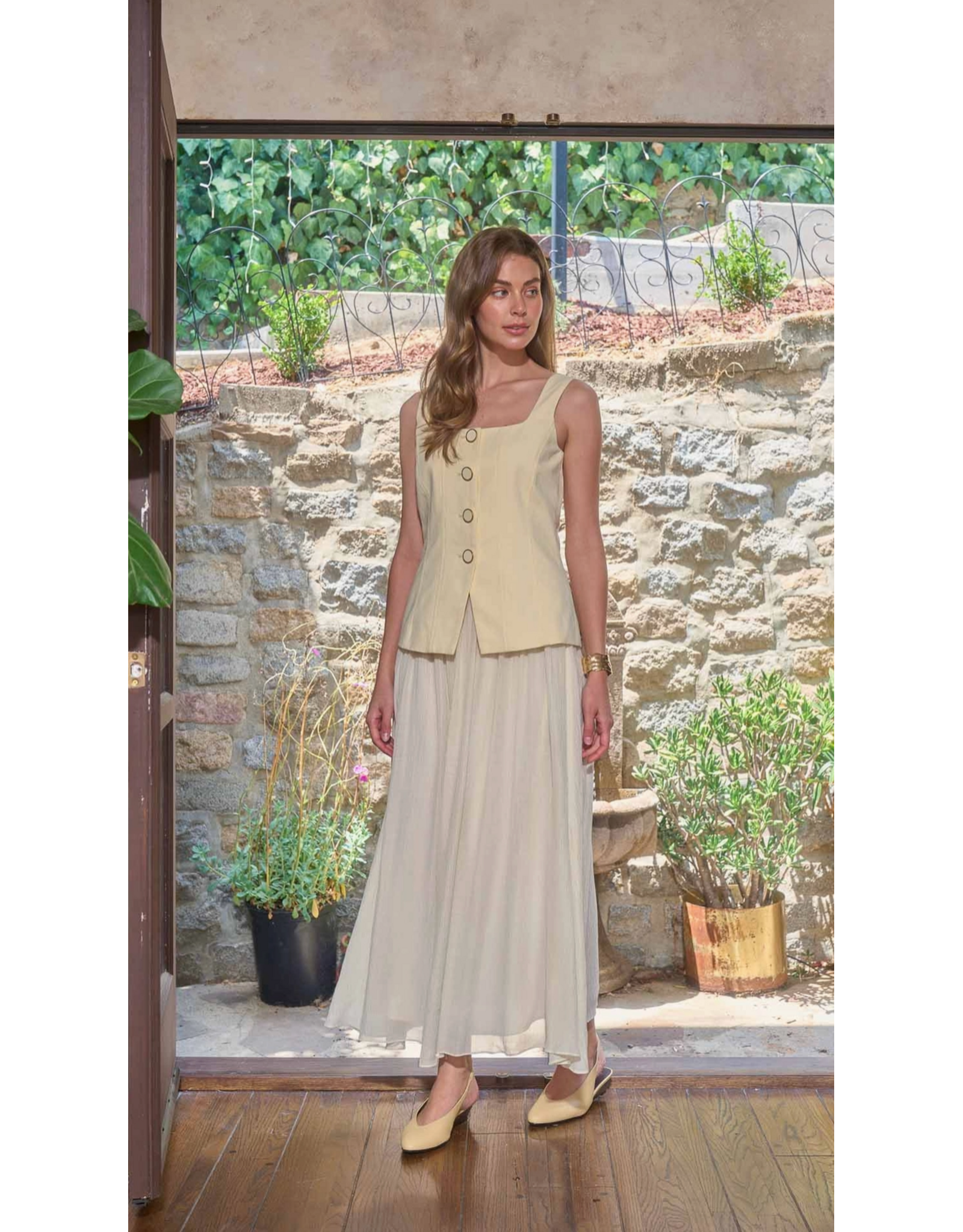 HANA VEST 2 PEICE DRESS