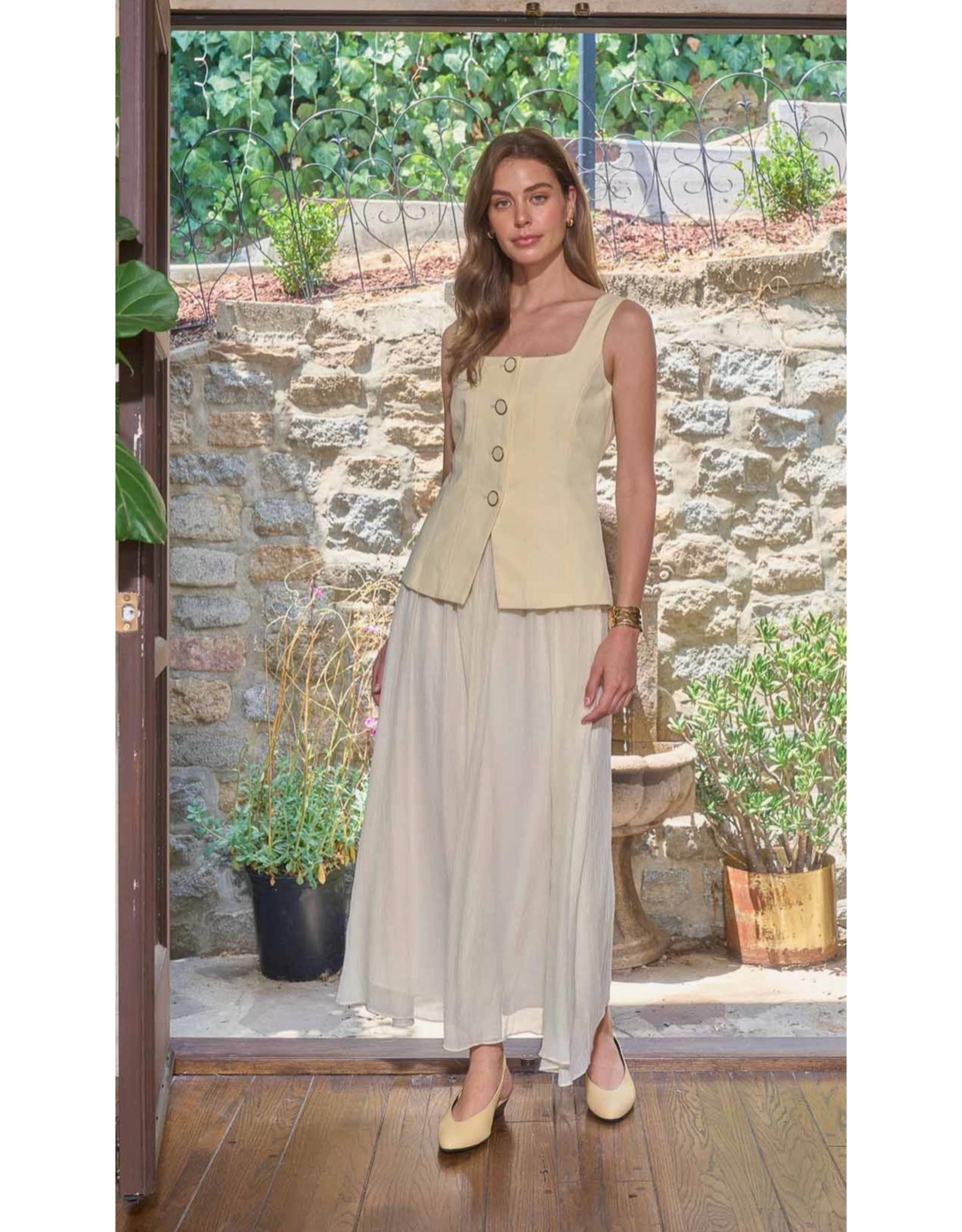 HANA VEST 2 PEICE DRESS